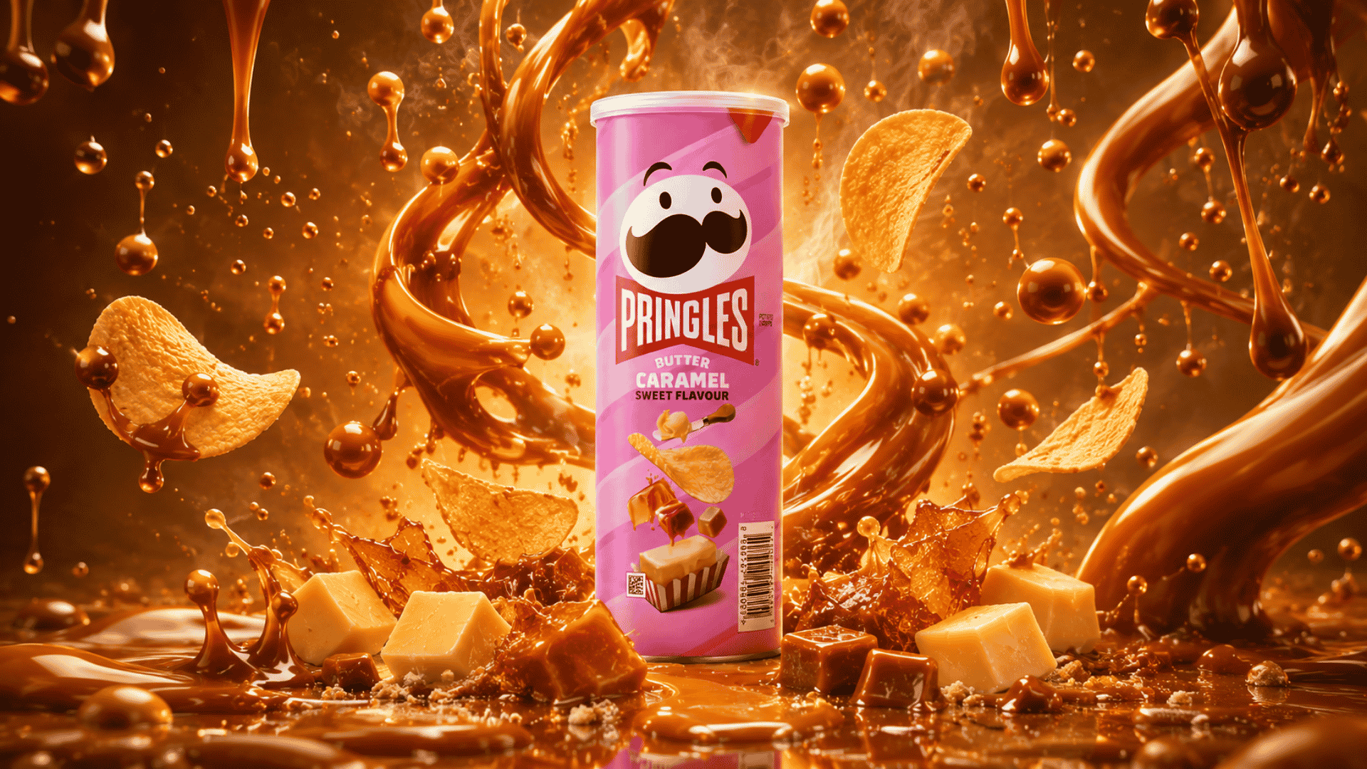 Pringles Butter Caramel 110g