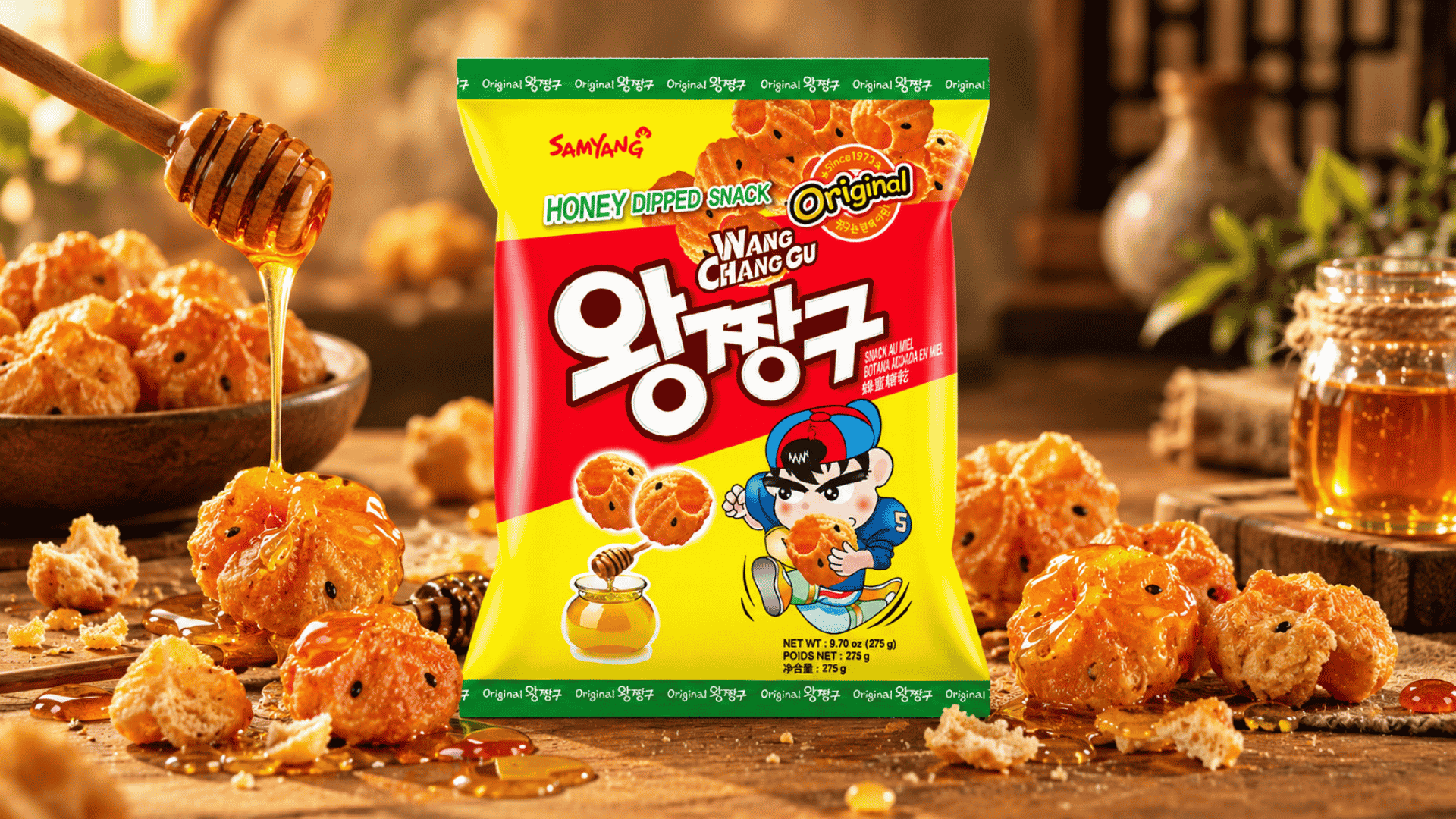 Samyang Changgu Honey Dipped Chips 115g