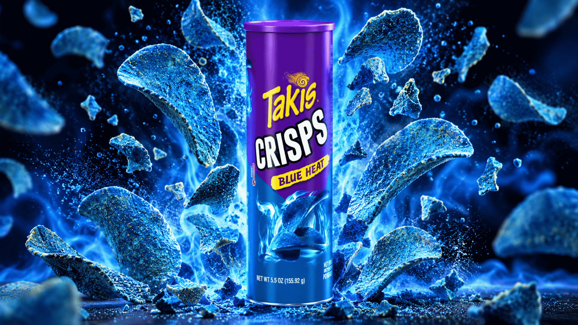 Takis Crisps Blue Tube USA 155g