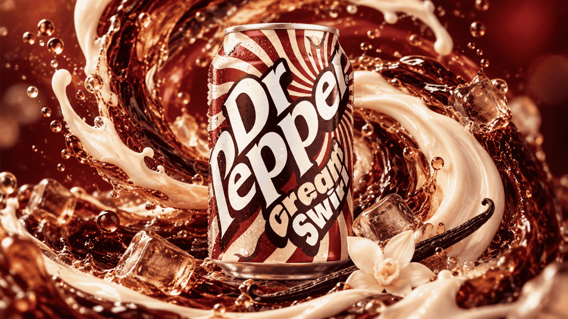 Dr Pepper Cream Swirl Can 330ml