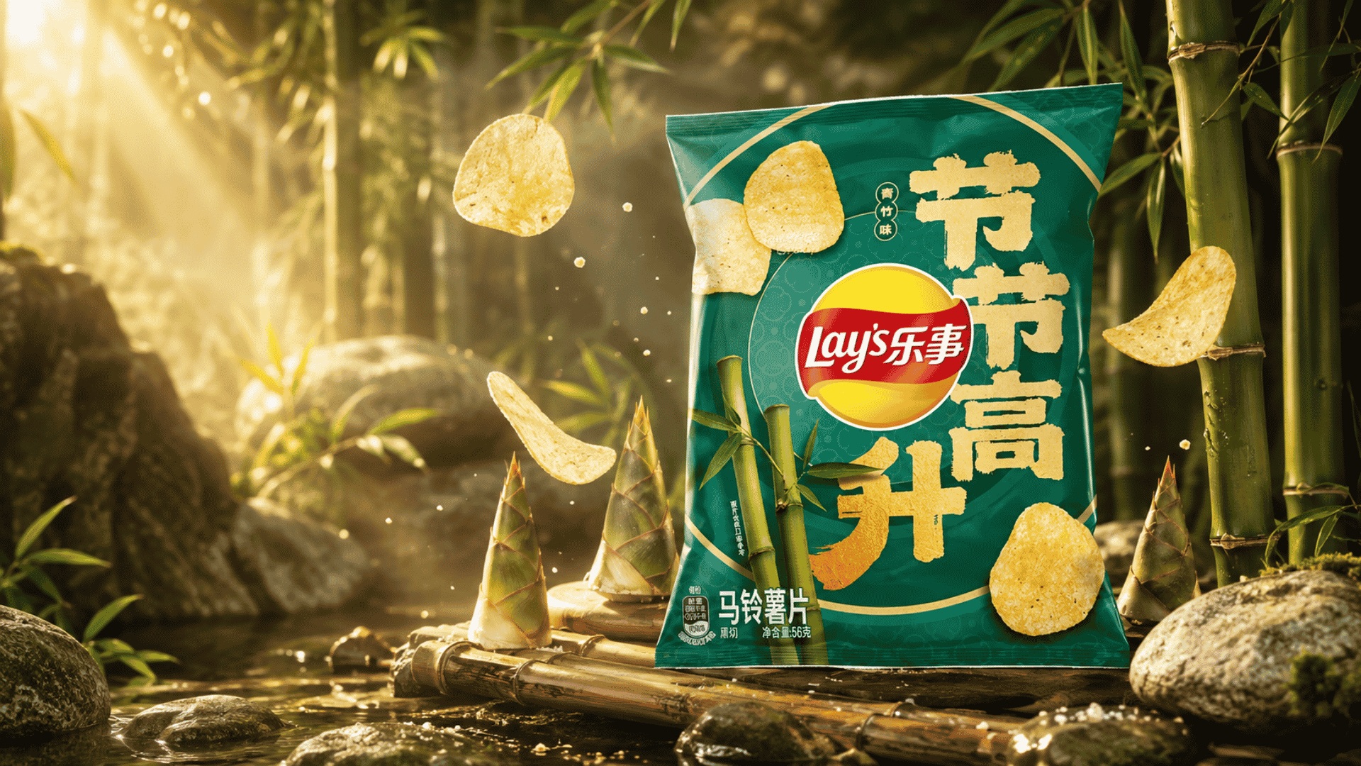 Lay’s Bamboo Shoot Flavor Potato Chips 56g