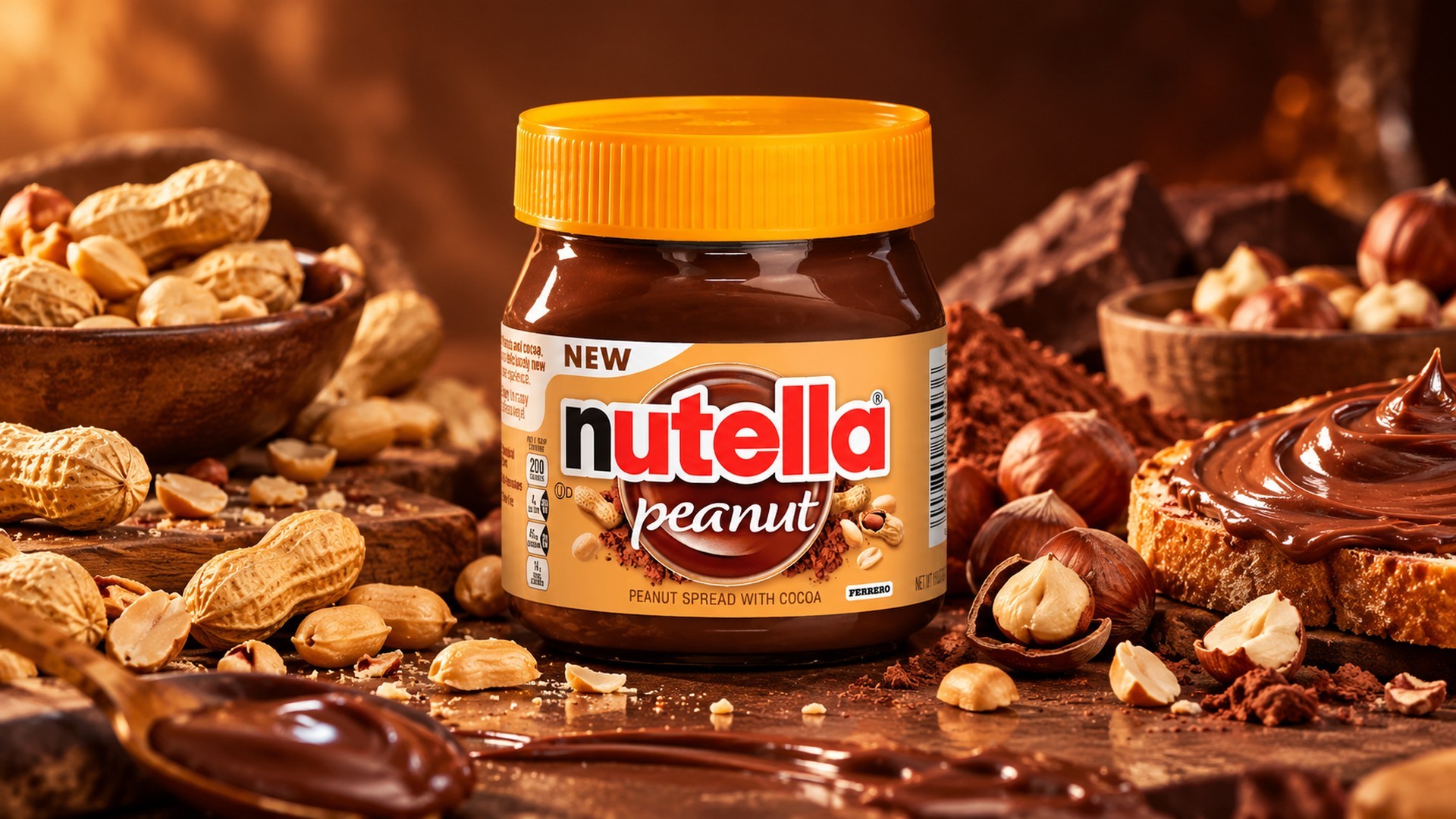 Nutella Hazelnut & Peanut Mixed 371g