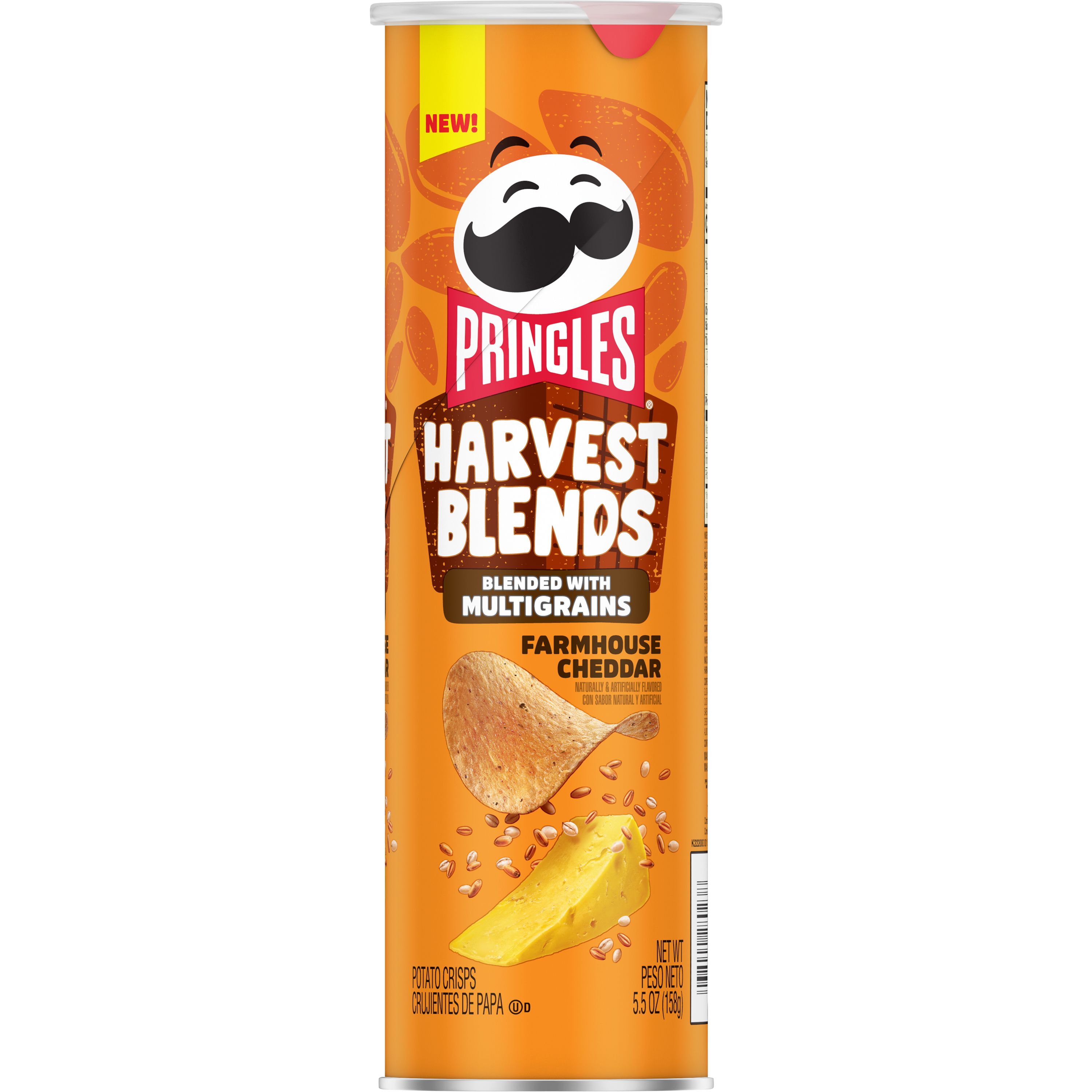 Pringles Harvest Blends  Farmhouse Cheddar ,  158g