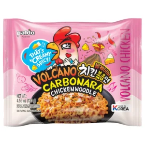 Paldo Volcano Carbonara Noodles Asian 130g