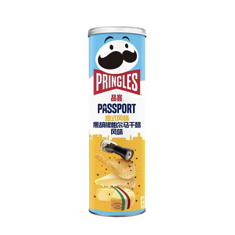 Pringles Italian Style Black Pepper & Parmesan 110g