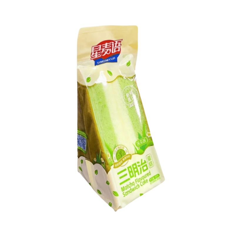 Matcha flavoured sandwich cake 100g