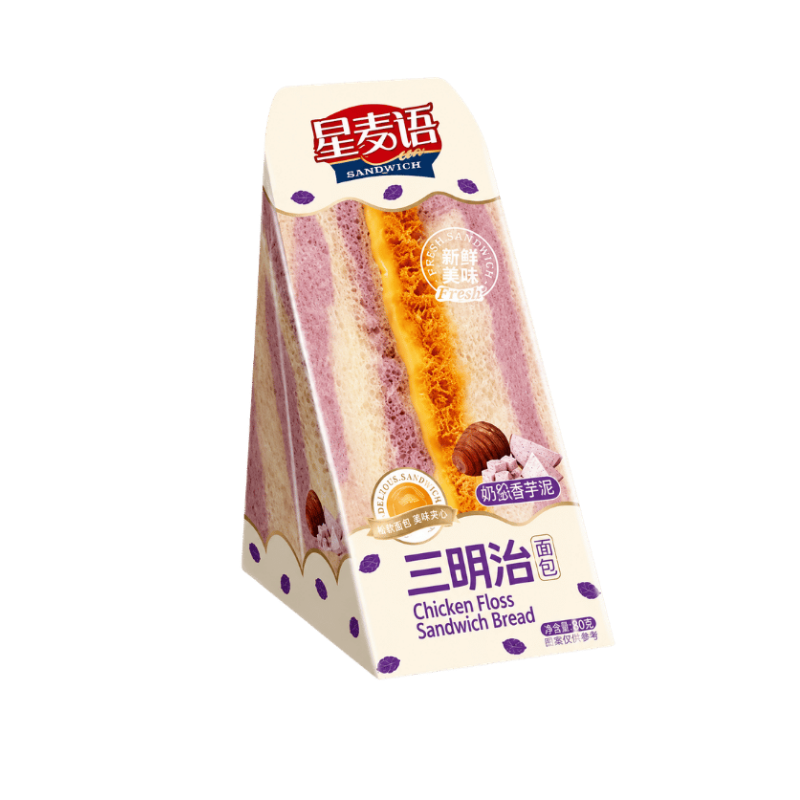 Chicken & Taro Paste Sandwich Bread 65g