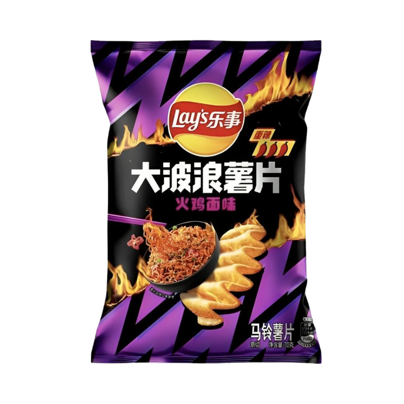 Lay’s Big Wave Hot Chicken Noodle 70g
