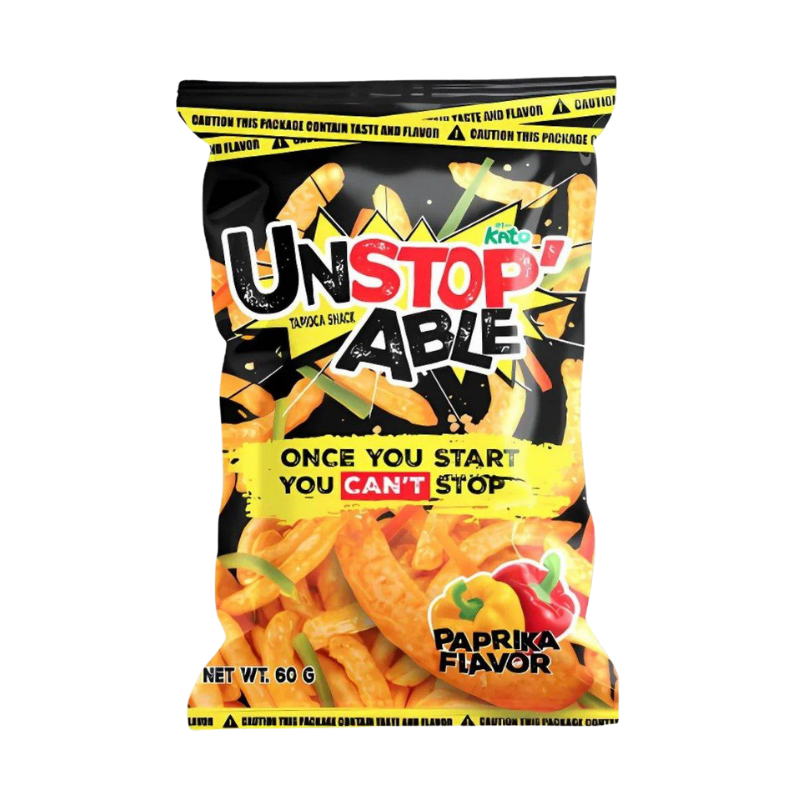 Kato Unstopable Paprika Tapioca Snack 60g