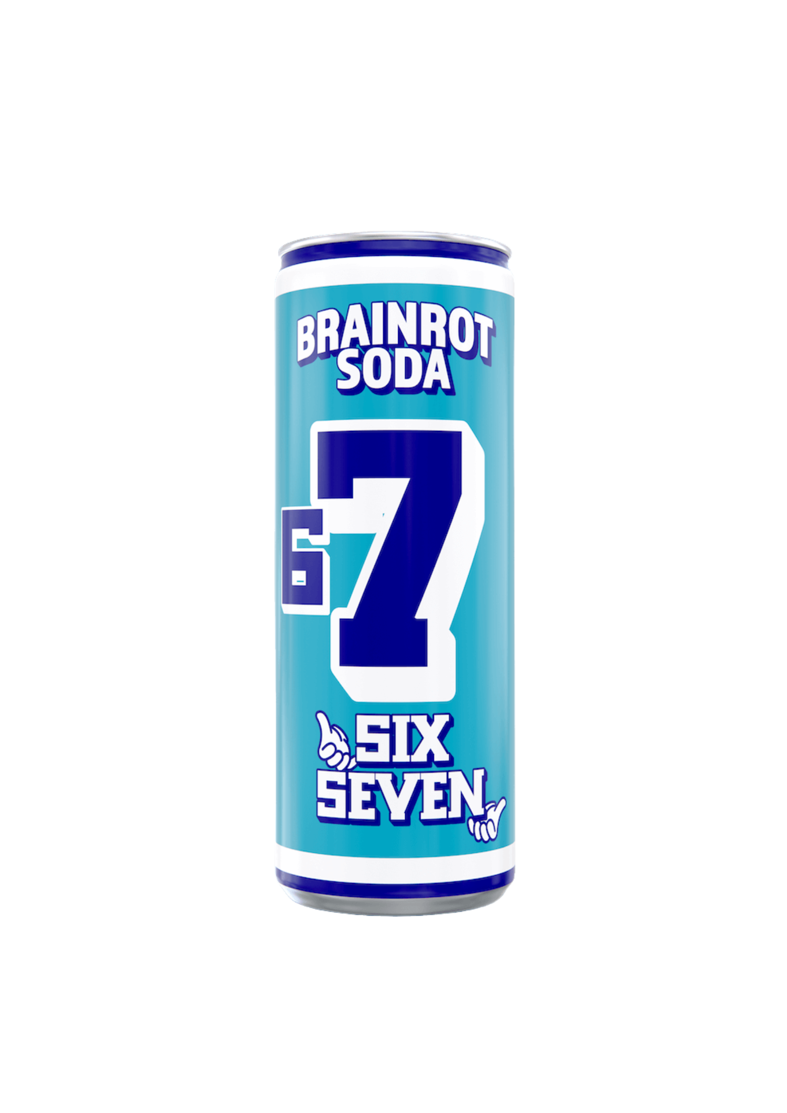 Brainrot Soda Six Seven Blue 250ml