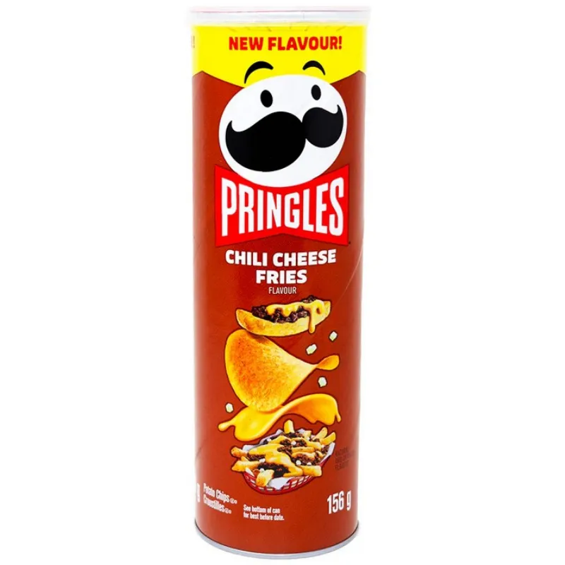 Pringles Chili Cheese Fries Potato Crisps USA 156g