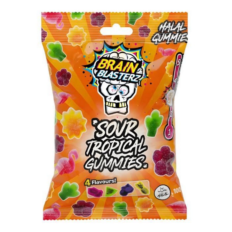 Brain Blasterz Sour Tropical 100g