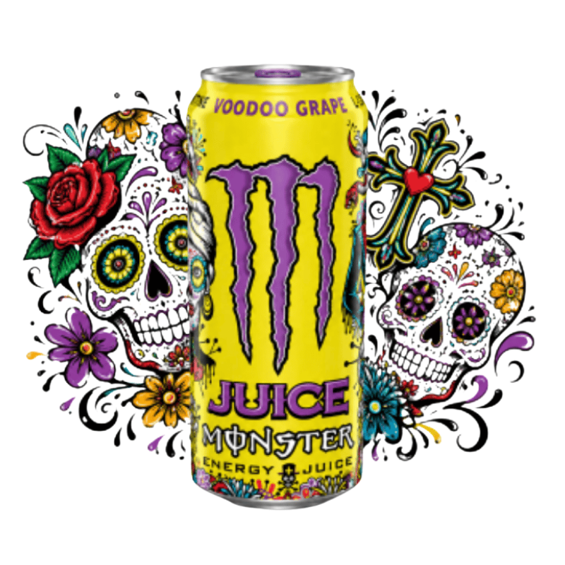 Monster Energy Voodoo Grape USA 473ml