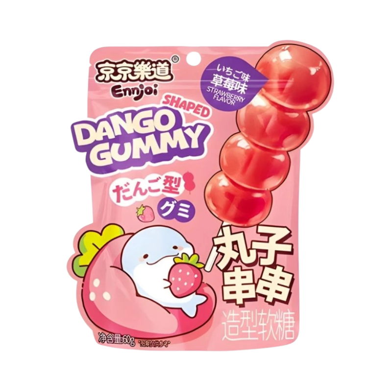 Ennjoi Strawberry Dango Shaped Gummy 60g