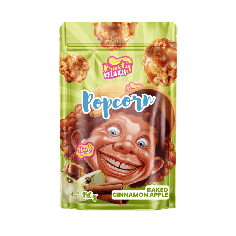 Krusty Krunch Baked Cinnamon Apple Popcorn 140g