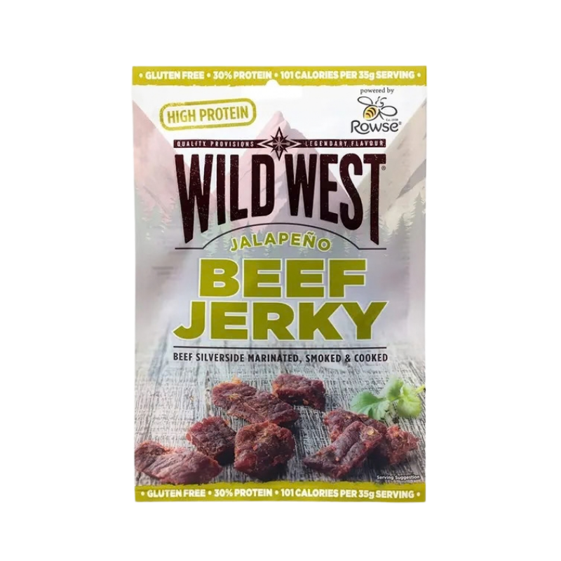 Wild West Jalapeño Beef Jerky 25 g