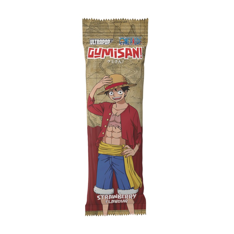Gumisan Luffy One Piece Strawberry Laces 60g