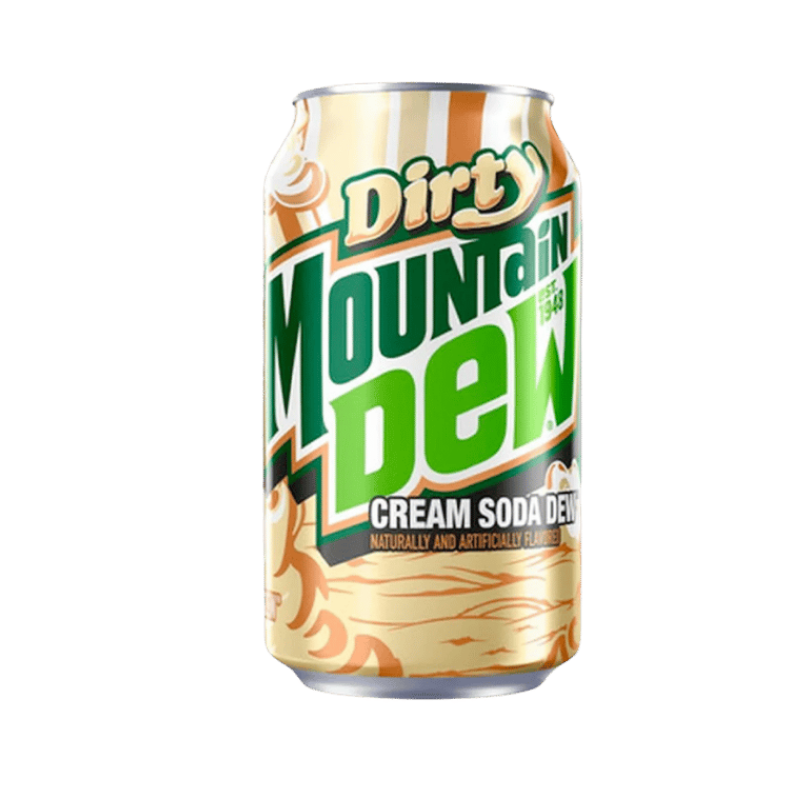 Mountain Dew Dirty Cream Soda 355ml
