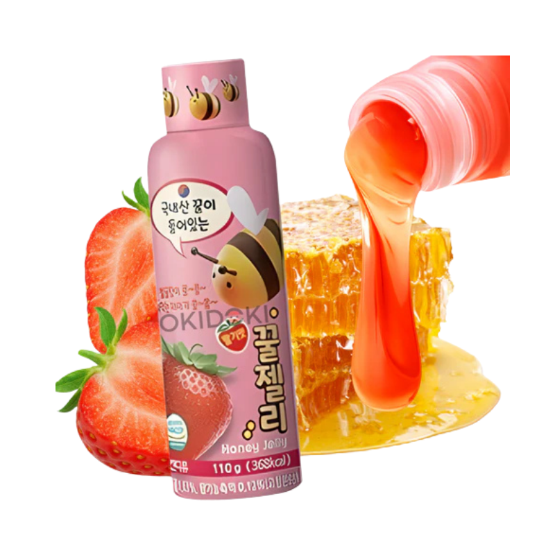Honey Jelly Original / Strawberry Jelly 110g Korean Edition
