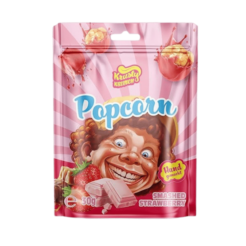 Krusty Krunch Smashed Strawberry Popcorn 30g