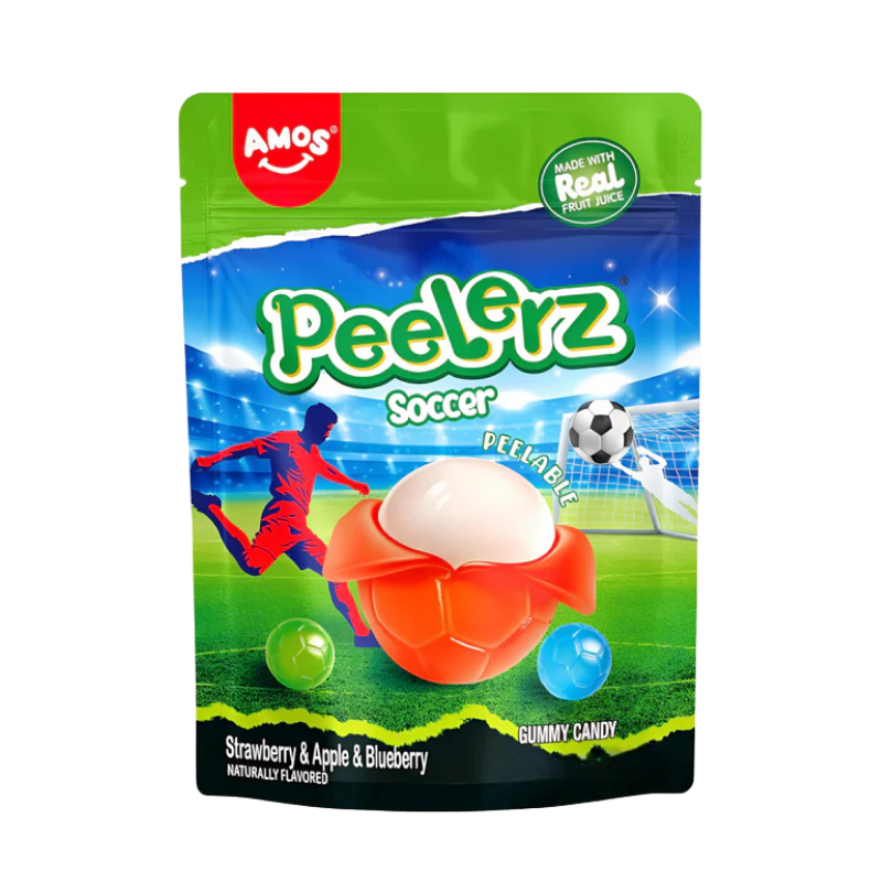 Amos Peelerz Soccer Gummy 65g