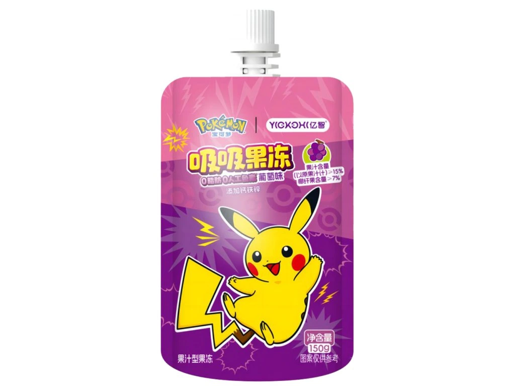 Yizhi Pokemon Suck Jelly Grape 150g CHN