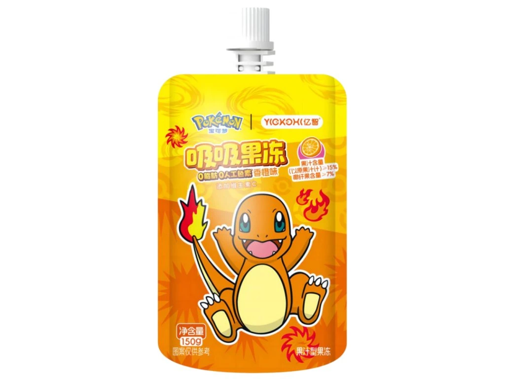 Yizhi Pokemon Suck Jelly Orange 150g CHN