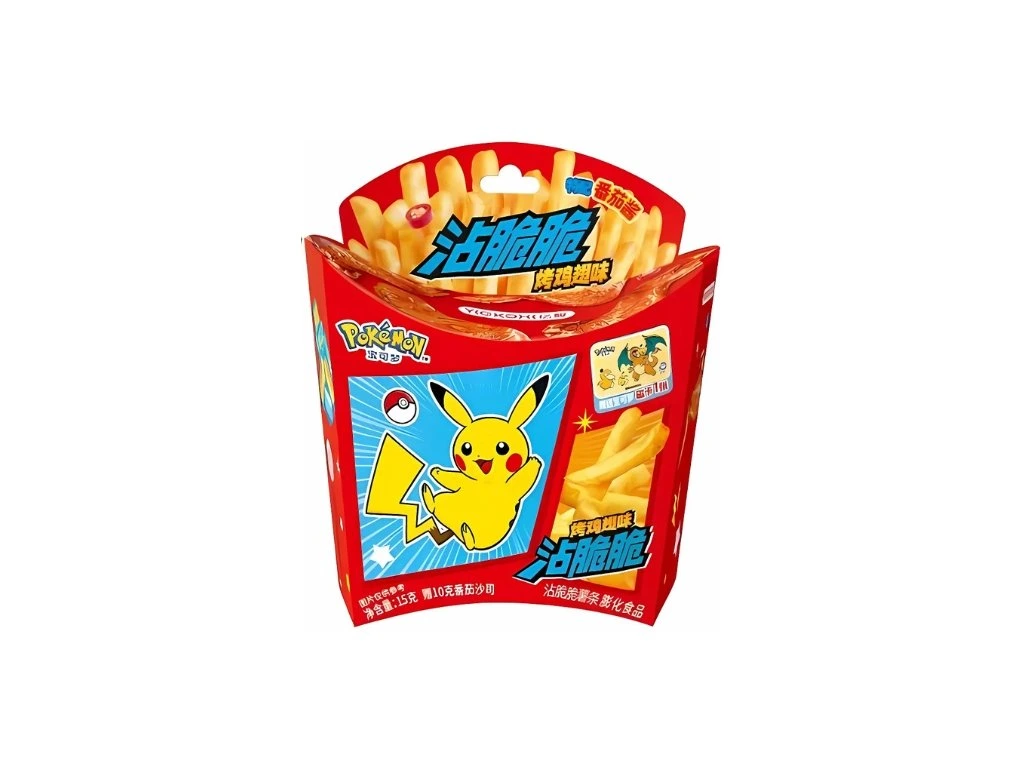 Yizhi Pokémon Grilled Chicken Wing Crispy Fries 25g CHN
