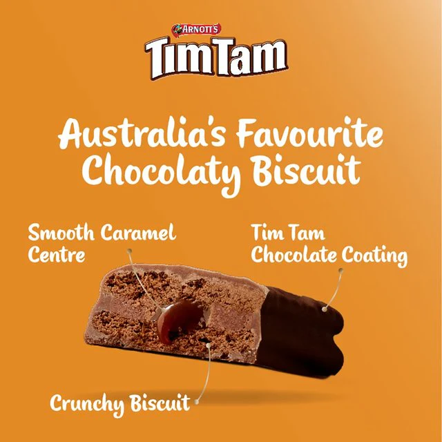 Arnott's Tim Tam Caramel Biscuits 175g