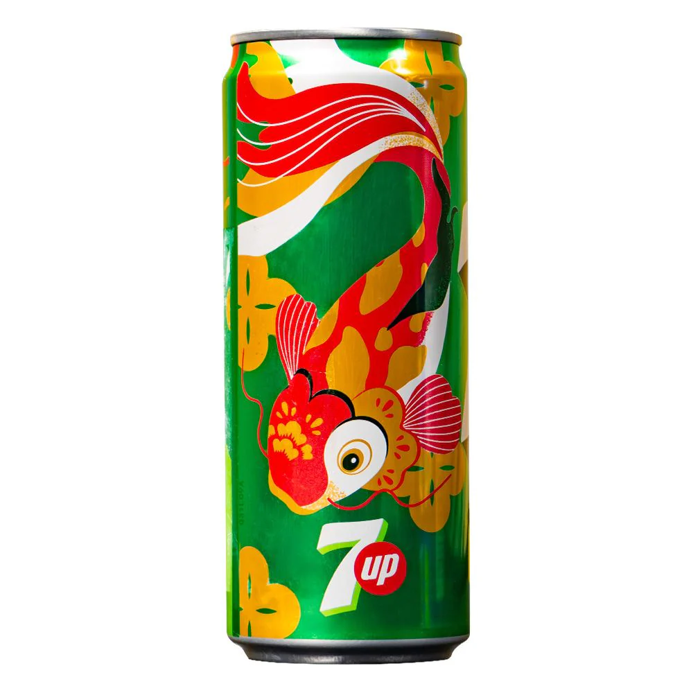 7Up Koi Carp Lemon,  330ml