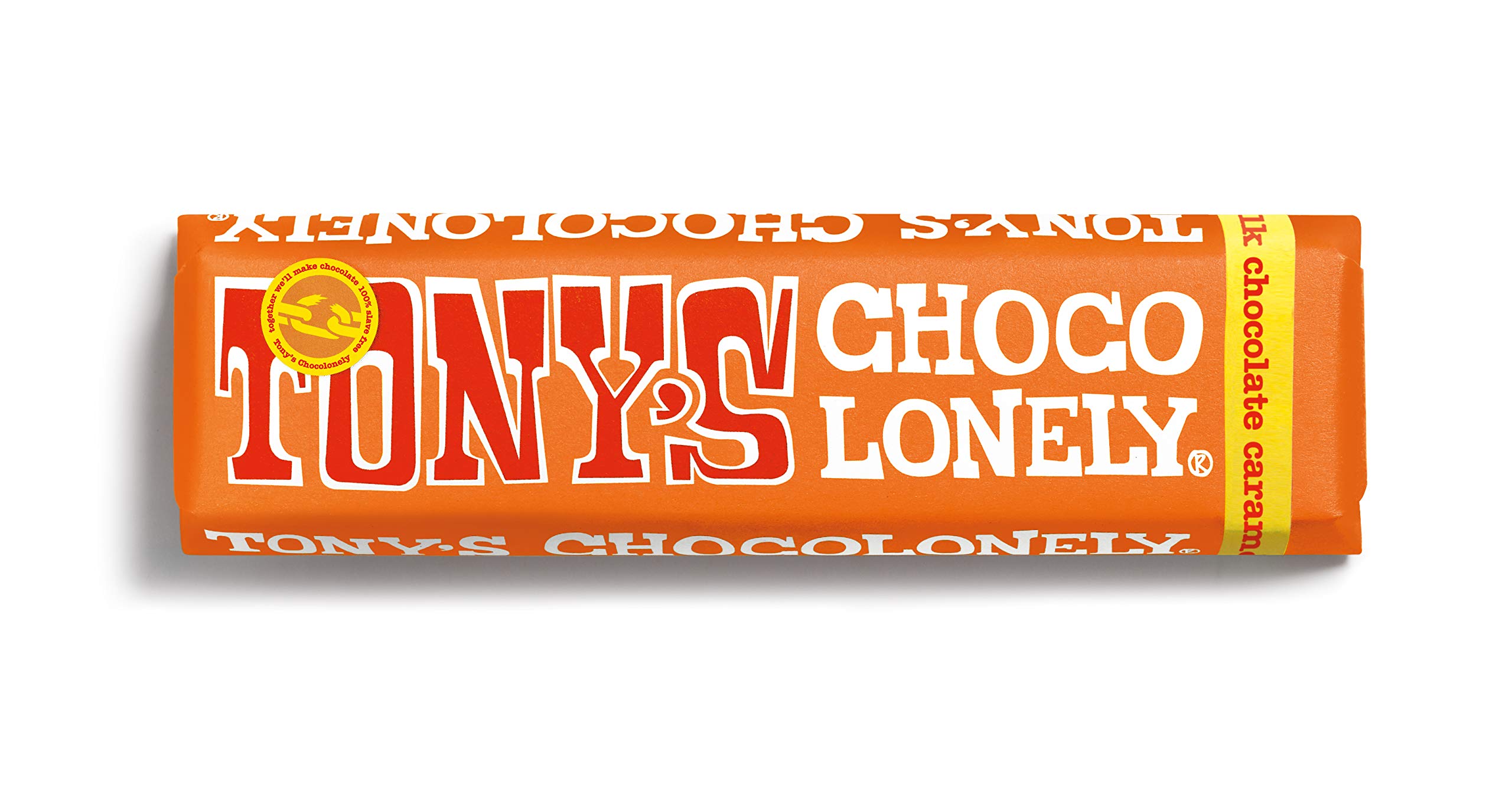 Tony’s Chocolonely Milk Chocolate Caramel & Sea Salt  42gr