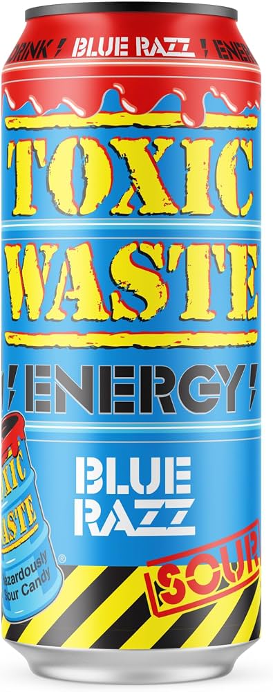 Toxic Waste Sour Blue Razz 500ml