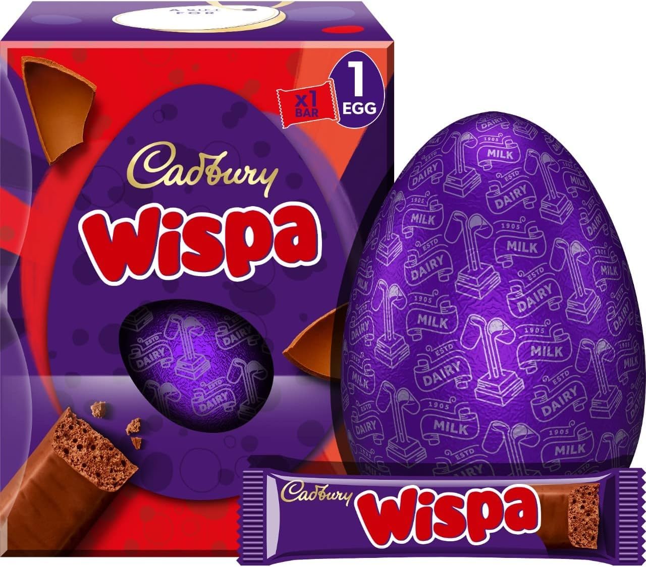 Cadbury Wispa Traditional Egg 177gr