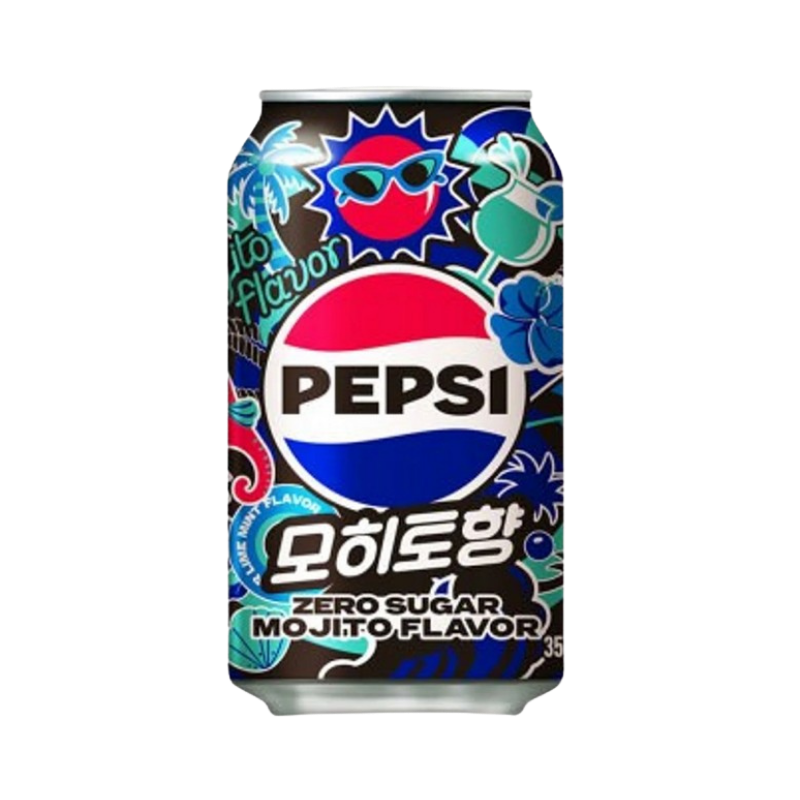 Pepsi Zero Sugar Mojito 355ml Korean Edition