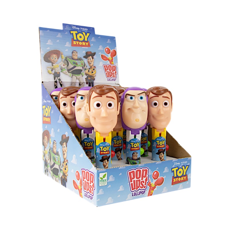Pop Ups Toy Story Lollipops 10g