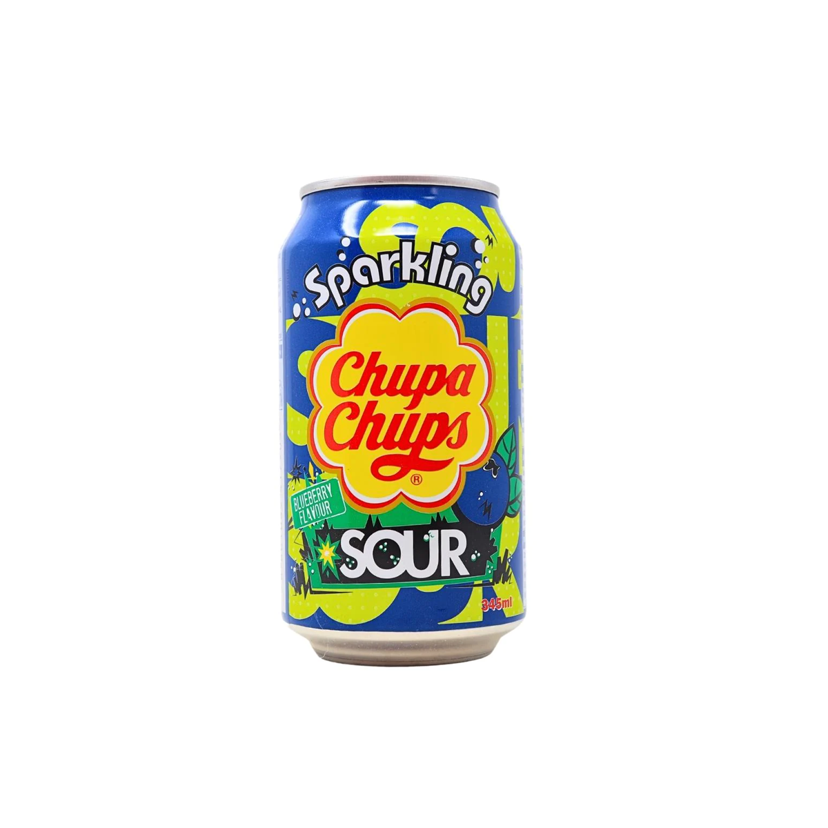 Chupa Chups Drink Sour Blueberry 345ml