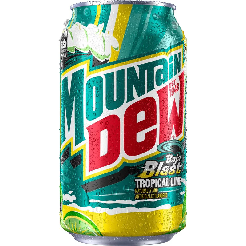 Mountain Dew Baja Blast Tropical Lime 355ml