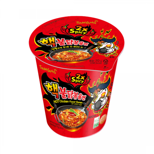 Samyang Buldak 2x Spicy Hot Chicken Flavor Cup Noodles 70g