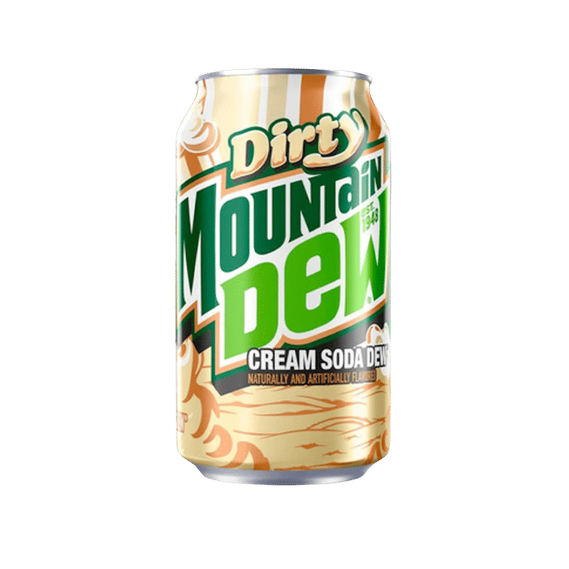 Mountain Dew Dirty Cream Soda 355ml