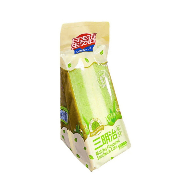 Matcha flavoured sandwich cake 100g
