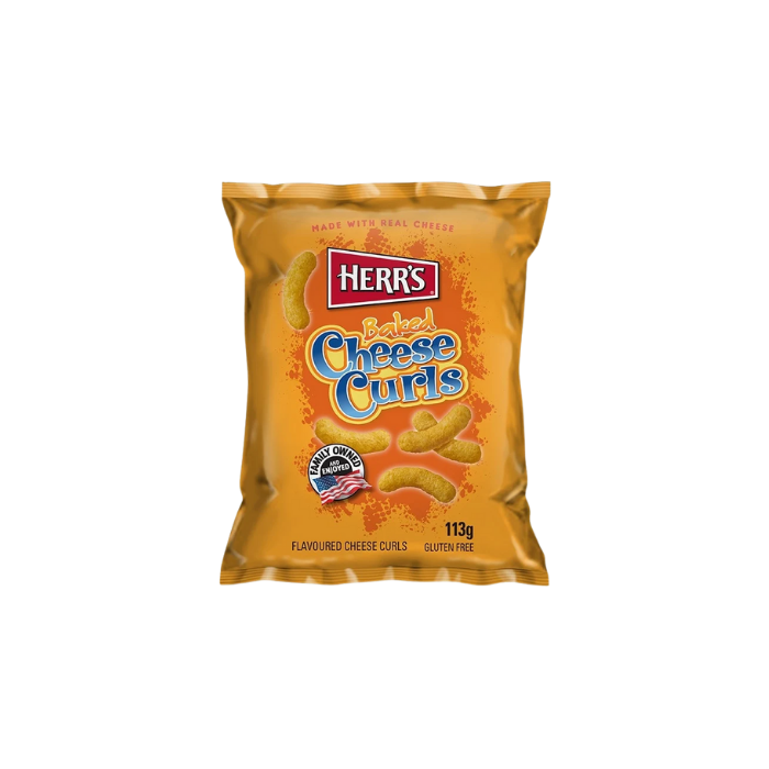 Herr's Baked Cheese Curls 113 g