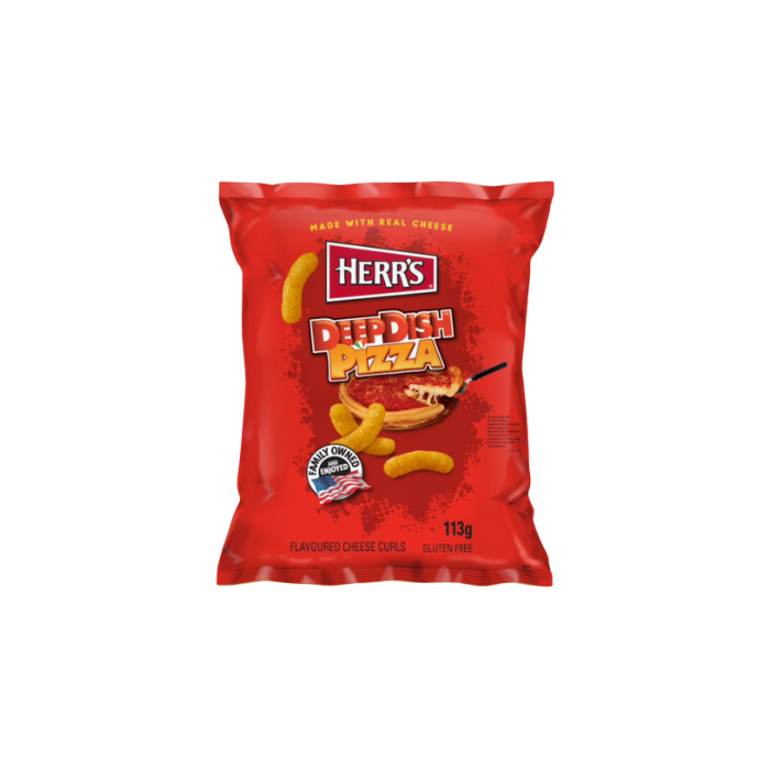 Herr's Deep Dish Pizza 113gr - 198,5gr