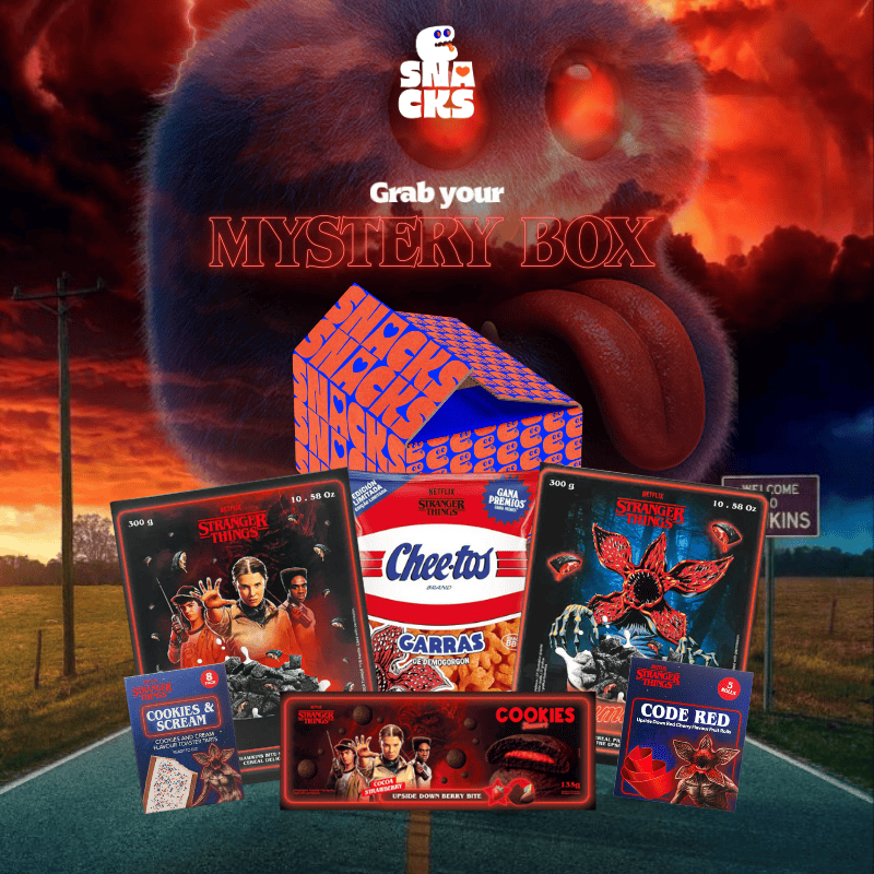 Stranger Things Collector Limited Snack Box  ( Pre-Order )