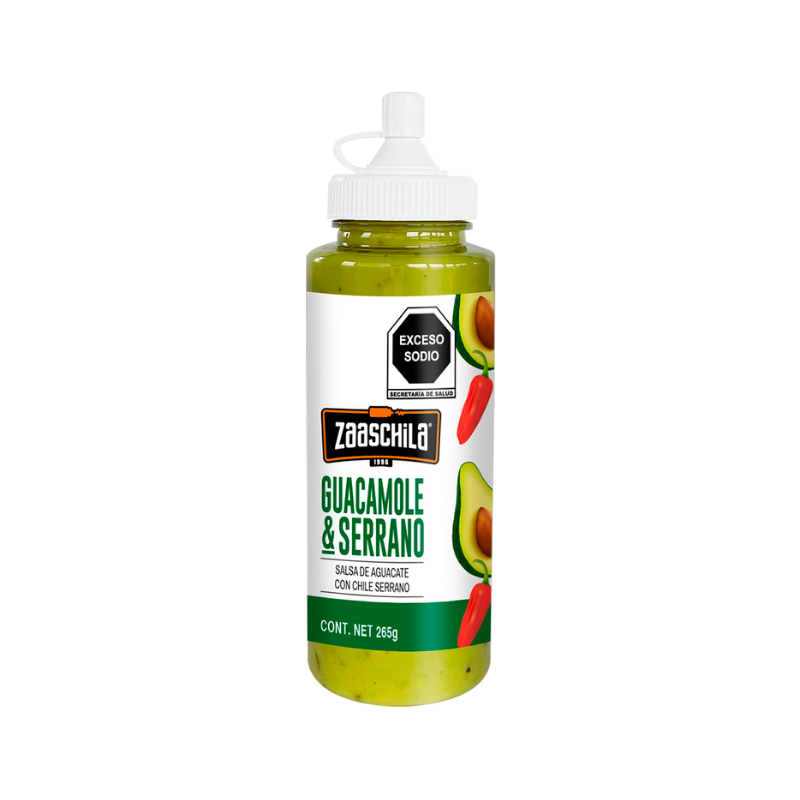 Zaaschila Guacamole & Serrano Sauce 265g