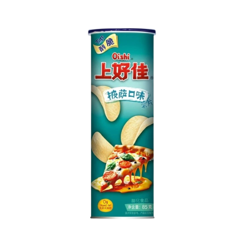 Oishi Pizza Cripsy Potato Chips 85g CHN