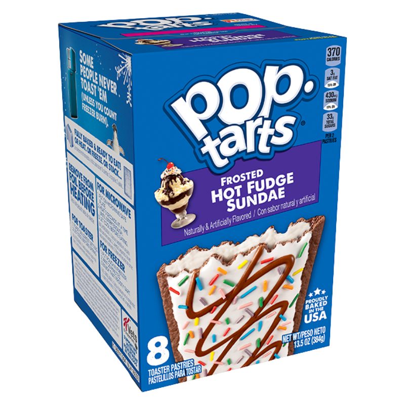 Pop Tarts Frosted Hot Fudge Sundae