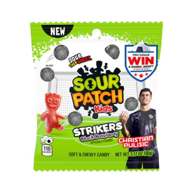 Sour Patch Kids Strikers Black Raspberry 90g