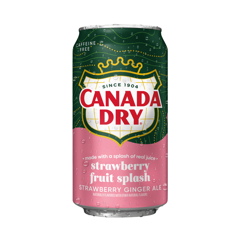 Canada Dry Strawberry Fruit Splash 355ml