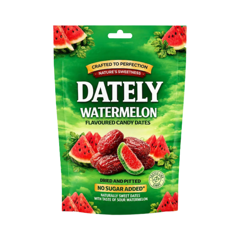Dately Sour Watermelon Flavoured Candy Dates 100g