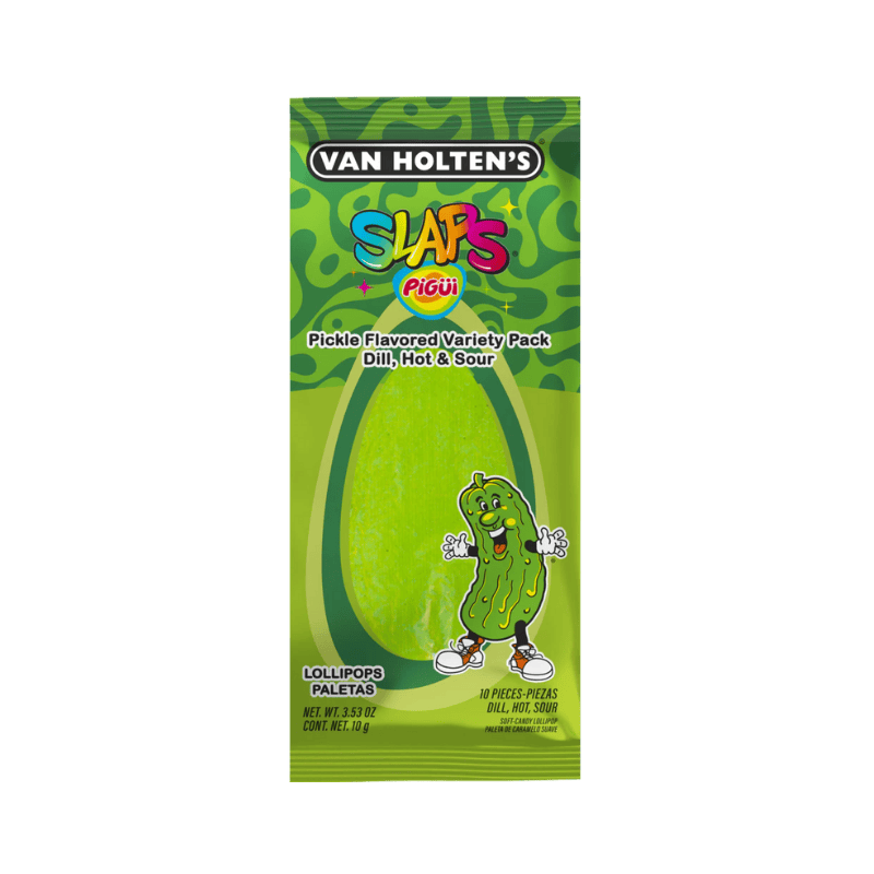 Pigui Slaps Mexican Candy – Van Holten’s Pickle Variety Flavor  95 g